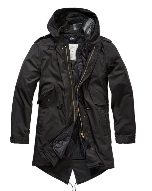 Brandit M51 US Parka Jakke Sort - S