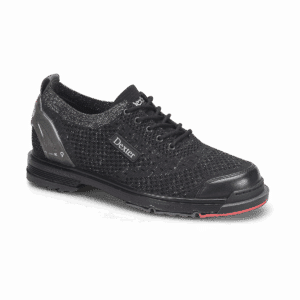 Dexter The 9 Knit ST Black/Silver - Dame Bowlingsko - Uden Snørebånd 37