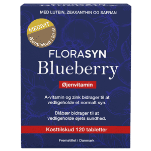 Florasyn Blueberry Øjenvitamin (120 tabl)