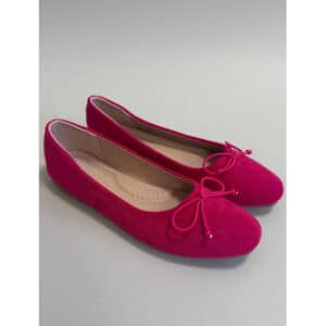 Florence dame ballerina sko DS-1A18 - Fuxia