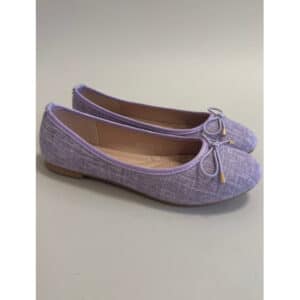 Joanna dame ballerina sko DS-1A22 - Purple