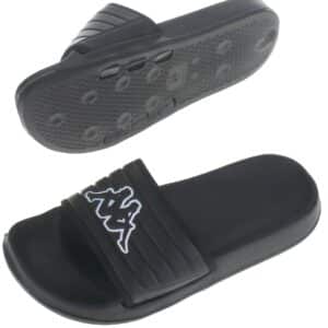 Kappa slippers, Lablo, sort - 36+ - 36