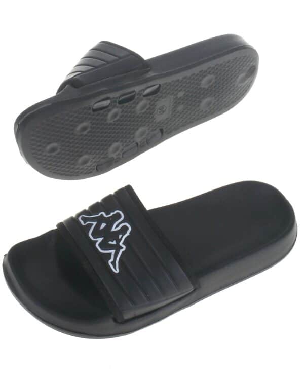Kappa slippers, Lablo, sort - 36+ - 36