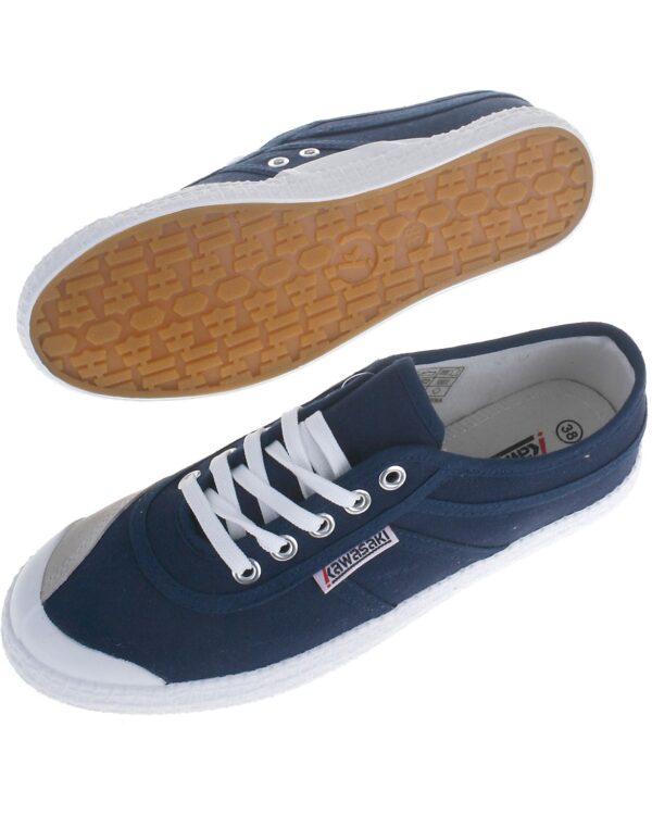 Kawasaki canvas sneakers, navy - 36+ - 36