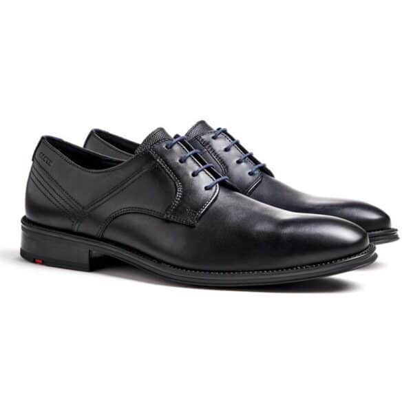 LLOYD GALA Herre Sko BLACK/MIDNIGHT Str. 42,5
