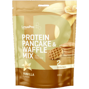 LinusPro Pancake & Wafflemix - Vanilje 180G.