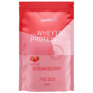 LinusPro Whey100 Jordbær (400 g)