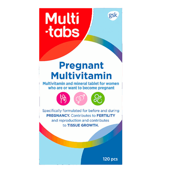 Multi-Tabs Pregnant Multivitamin (120 tabs)
