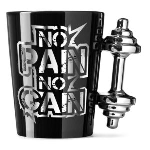 No Pain No Gain Håndvægt Krus