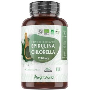 Økologisk Spirulina og Chlorella