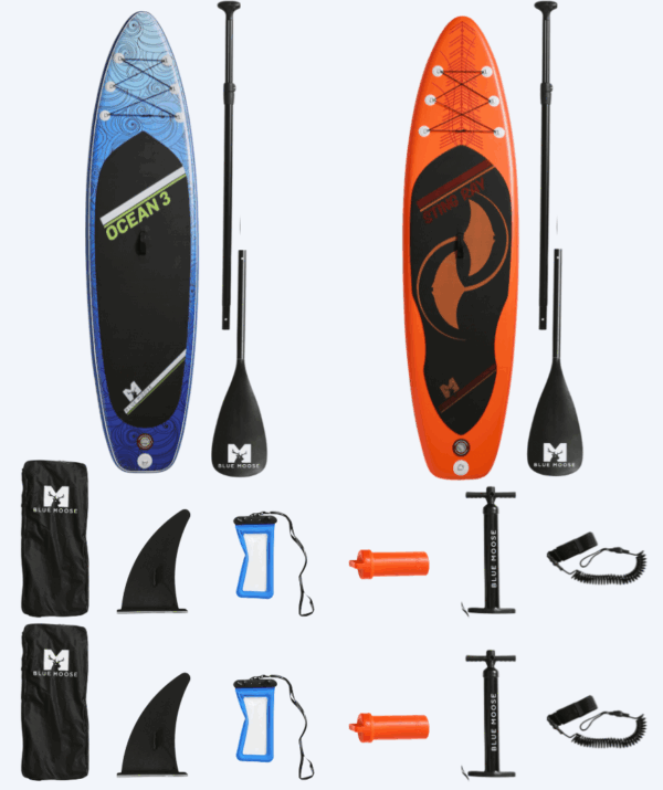 Pakketilbud: 2x Watery Global oppustelig SUP PaddleBoard 10'6 - Limited - Oppustelig Sup Boards