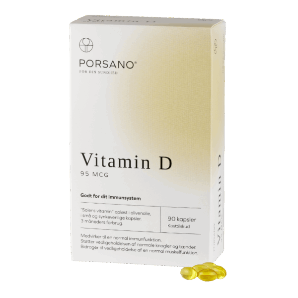 Porsano Vitamin D (90 kaps)
