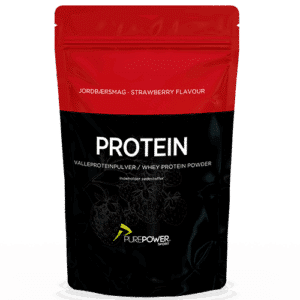 PurePower Proteinpulver Jordbær (400 g)