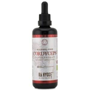 Rå Hygge Flydende Cordyceps Svampeekstrakt Alkoholfri , 100 ml