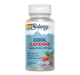 Solaray Cool Cayenne, 90 kap