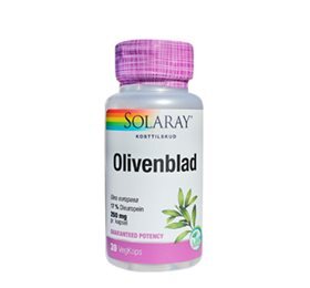 Solaray Olivenblad, 30kap,