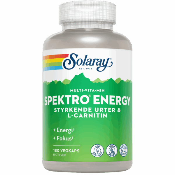Solaray Spektro Energy (180 kaps)