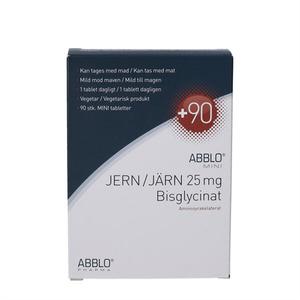 ABBLO Aminocheleret jern, mini 25 mg. - 30 tabl