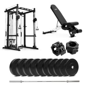 Abilica PR 550 Power Rack Bumper med bænk - 150 kg