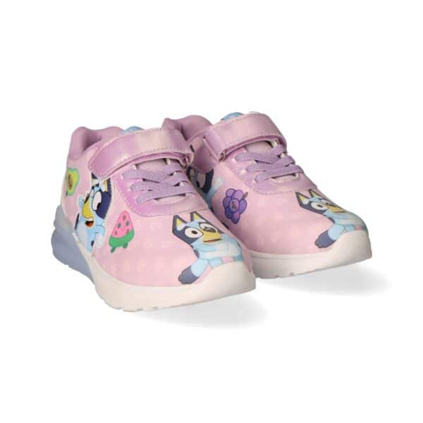 BlueyÂ® Sneakers Med Lys Lyserød
