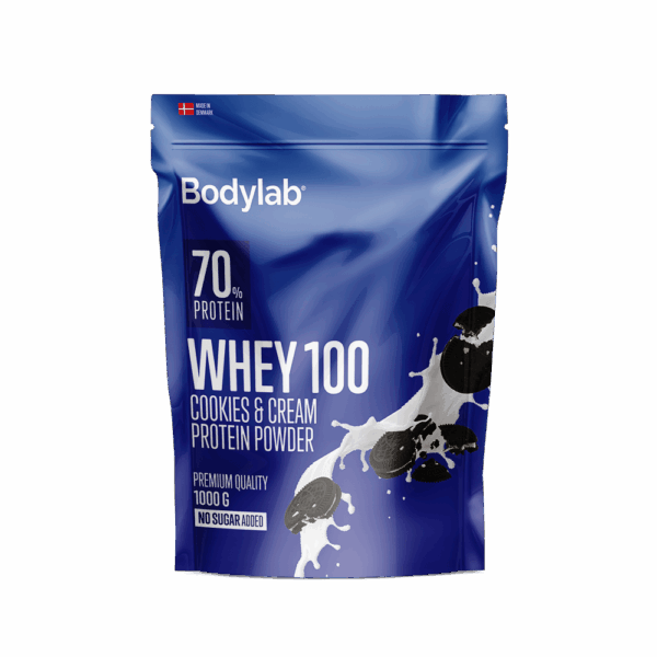 BodyLab Whey 100 Proteinpulver Cookies & Cream (1kg)