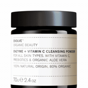 Evolve Organic Beauty Enzyme + Vitamin C Cleansing Powder, 70 g.