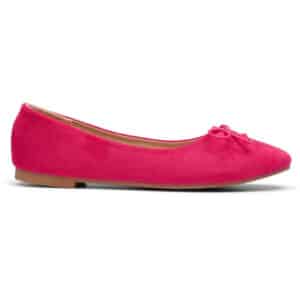 Florence dame ballerina sko DS-1A18 - Fuxia