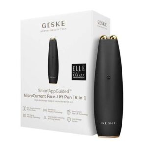 Geske MicroCurrent Face-Lift Pen 6-in-1 with APP - Gray