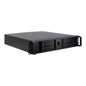 Inter-Tech IPC 2U-2098-SK - Kabinet - Server (Rack) - Sort