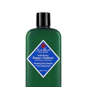 Jack Black Double-Header Shampoo + Conditioner, 473 ml.
