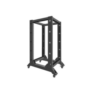Lanberg OR01-6822-B - 22U - Open Frame Rack Cabinet