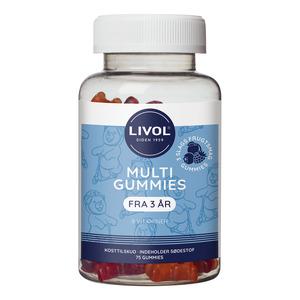 Livol Vitamin Gummies, Frugt - 75 stk.