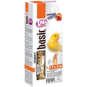 Lolo Pets 2xseed sticks canary with fruit