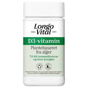 Longo Vital D-vitamin 180 tabletter BEDST FØR 02/2026