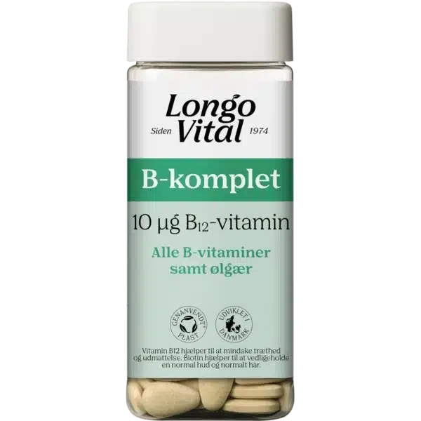 LongoVital B-komplet 180 Pieces