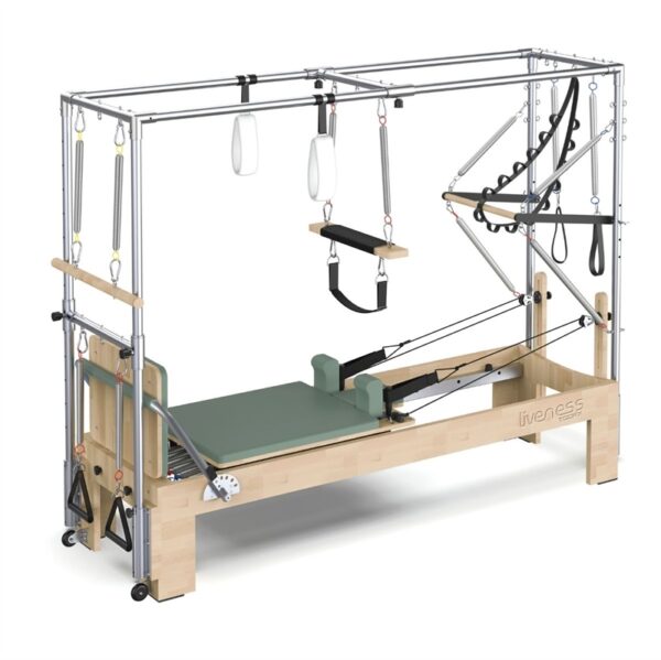 PTX6000 Oak Wood Cadillac Reformer Green Tea