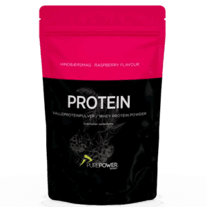 PurePower Proteinpulver Hindbær (400 g)