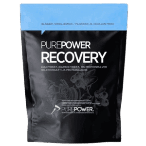 PurePower Proteinpulver Med Kulhydrater Blåbær & Vanilje (400 g)