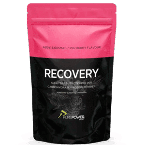 PurePower Proteinpulver Med Kulhydrater Røde Bær (400 g)