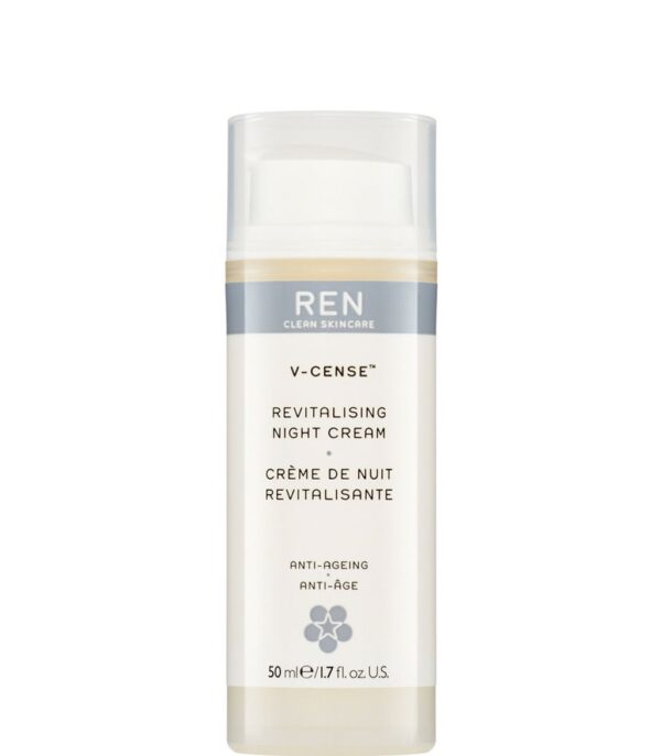 REN Skincare V-Cense Revitalising Night Cream, 50 ml.