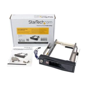 StarTech.com 5.25in Trayless Hot Swap Mobile Rack for 3.5in Hard Drive