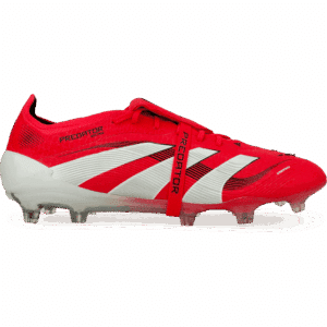 adidas Predator Elite Fold-Over Tongue FG - Lucid Red/Cloud White/Core Black