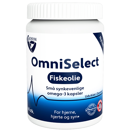 Biosym OmniSelect Fiskeolie (60 kaps)