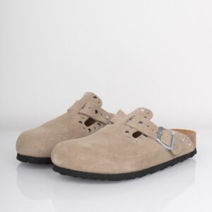 Birkenstock - Sko - Boston Rivet LEVE - Taupe