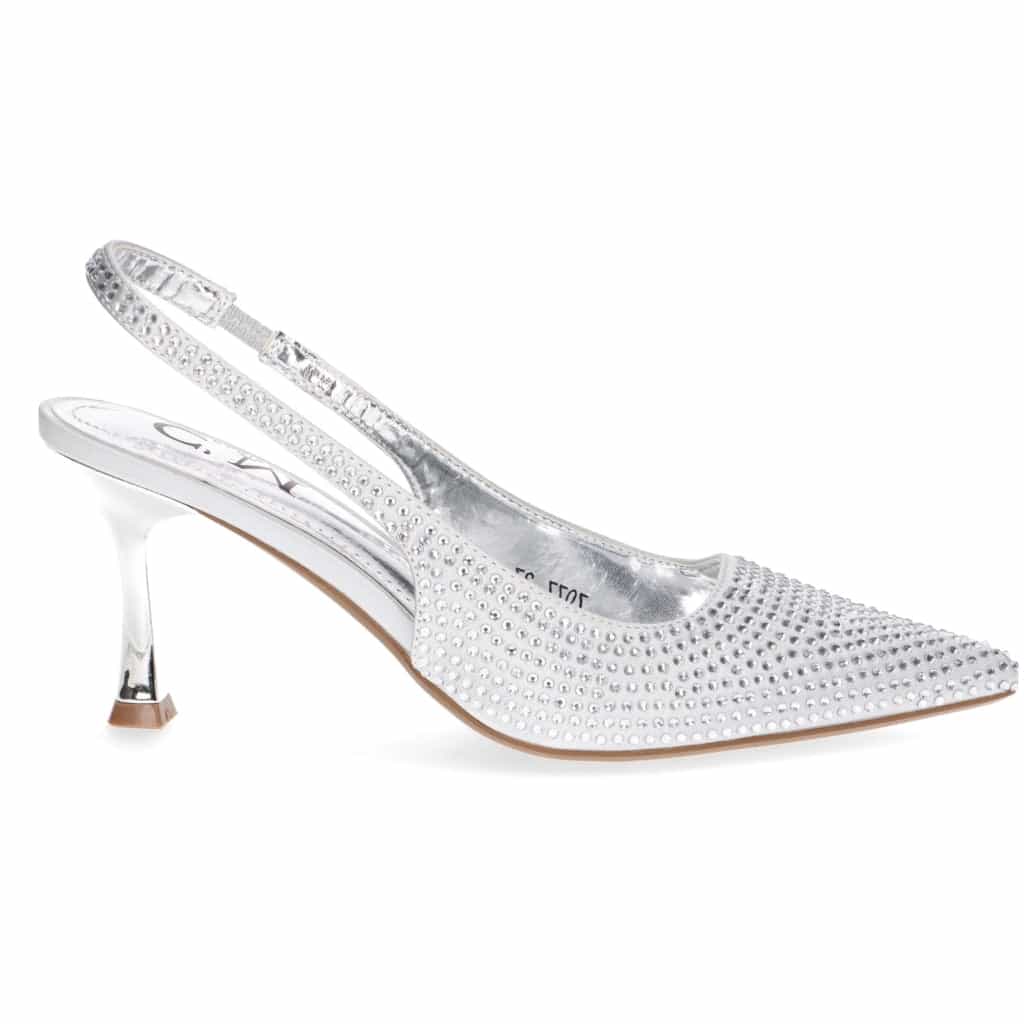 Blanche dame sko 7077 - Silver