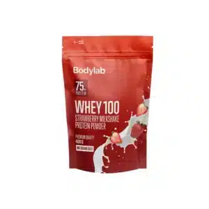 Bodylab - Whey 100 Protein - Milkshake - 400 g - Strawberry