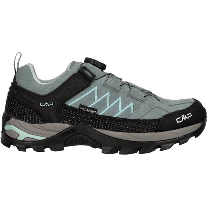 CMP Rigel Low FitGo WP Leather Woman, mineral green-37 - Vandresko