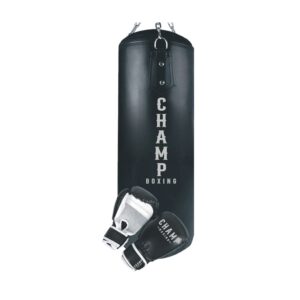 Champ Junior Boksesæt 11 kg - Sort/Sølv