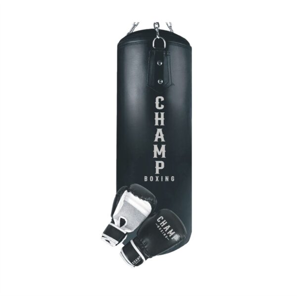 Champ Junior Boksesæt 11 kg - Sort/Sølv