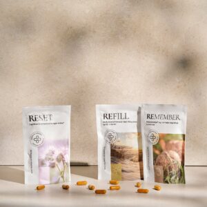 Eksklusiv kosttilskudspakke til hukommelse og kognitive funktioner | MemoryCare